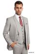 Tazio Men's 3 Piece Slim Fit Executive Suit - Classy Business