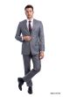 Tazio Men's 2 Piece Slim Fit Suit - Classic Solid Colors