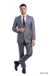 CCO Men's 2 Piece Discount Slim Fit Suit - Solid Colors