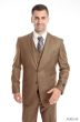 Demantie Men's 3 Piece Solid Executive Suit - Fashion Business