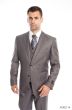 Demantie Men's 3 Piece Solid Executive Suit - Fashion Business