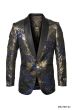 Empire Men's Luxurious Sport Coat - Gold Accents