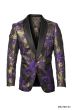 Empire Men's Luxurious Sport Coat - Gold Accents