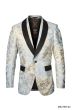 Empire Men's Luxurious Sport Coat - Silver Accents