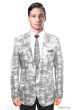 Tazio Men's Classic Fashion Sport Coat - Gradient Tie Dye