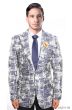Tazio Men's Classic Fashion Sport Coat - Gradient Tie Dye