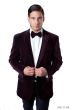 Tazio Men's Classic Fashion Sport Coat - Velvet Style