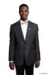 Tazio Men's Classic Fashion Sport Coat - Zigzag Pattern