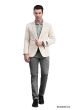 Tazio Men's Business Skinny Fit Sport Coat - Bold Color