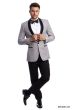 Azzuro Men's 2 Piece Tuxedo - Satin Lapels