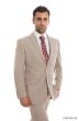 Zegarie Men's 2 Piece Modern Fit 100% Wool Suit - Solid Colors