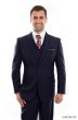 Zegarie Men's 3 Piece Modern Fit 100% Wool Suit - Solid Colors