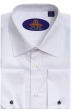 White Dress Shirt for Men French Cuff Shirts Cuff Links