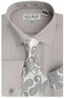 Karl Knox Men's French Cuff Shirt Set - Paisley Tie