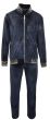 Stacy Adams Men's 2 Piece Velour Walking Suit - Solid Texture