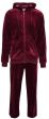 Stacy Adams Men's 2 Piece Velour Walking Suit - Hoodie Set