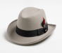 Light Grey Hat Godfather Hat for Men Men's Wool Hats