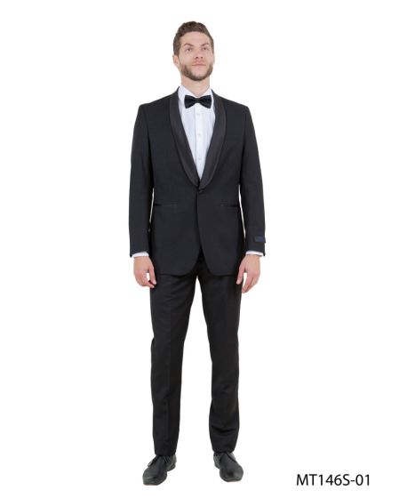 Black Tuxedo Mens Tuxedo Dinner Suit