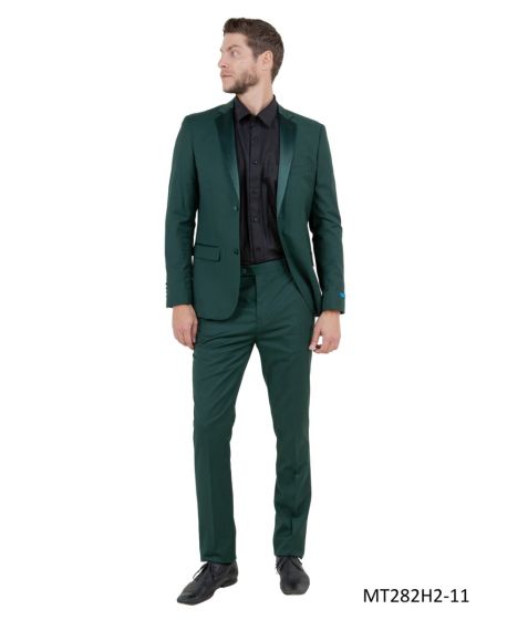 Sean Alexander Men's 2pc Hybrid Fit Tuxedo - Satin Lapel