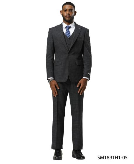 Stacy Adams Suit Hybrid Fit Suit Terracotta Brown main image 0
