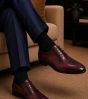 Burgundy Shoe Mens Derby Shoes