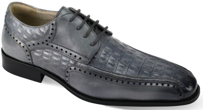 CCO Men's Outlet Leather Dress Shoe - Alligator Texture