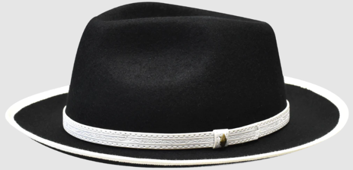 Bruno Capelo Men's Wool Hat - Crown Fedora