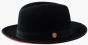 Bruno Capelo Men's Fedora Style Wool Hat - Red Bottom Hats