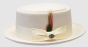 Bently Men's Porkpie Style Wool Hat - Bold Ribbon