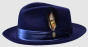Bruno Capelo Men's 100% Australian Wool Fedora Hat - Fur Felt