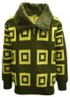 Silversilk Men's Sweater - Concentric Squares