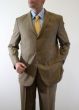 Tazio Men's 2 Piece Executive Suit - Tone on Tone Pinstripe