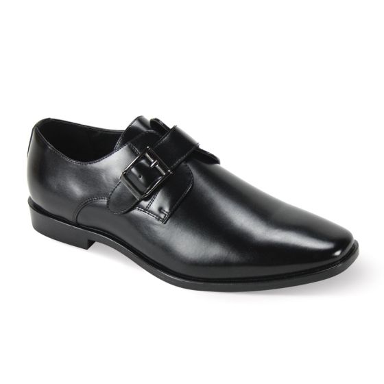 Antonio Cerrelli Men's Wide Fit Fashion Dress Shoe - Fashion Buckle