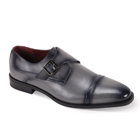 CCO Men's Outlet Leather Dress Shoe -  Fashion Buckle