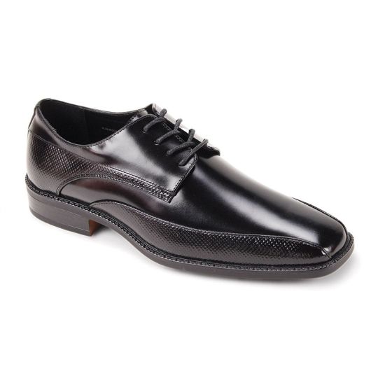 Black Mens Shoes Leather Dress Shoe