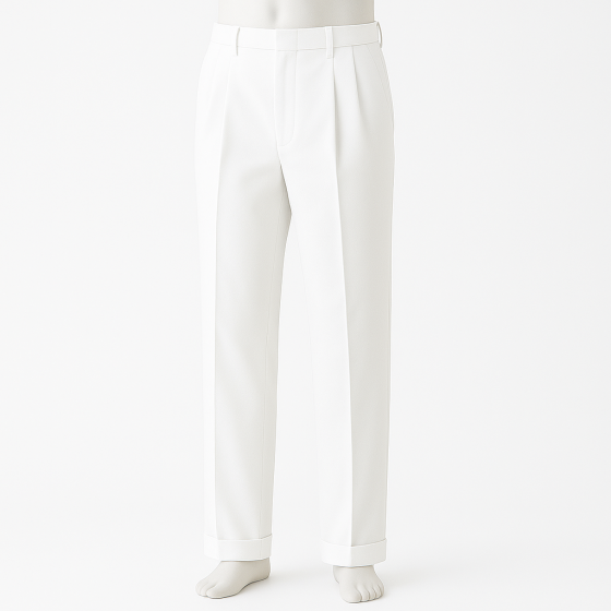 CCO Men's Outlet Pleated Pants - Classic Style
