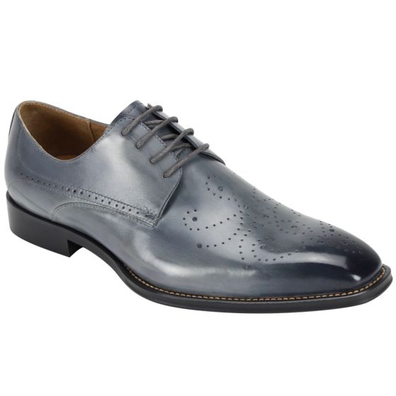 CCO Men's Outlet Leather Dress Shoe - Perforated Pattern