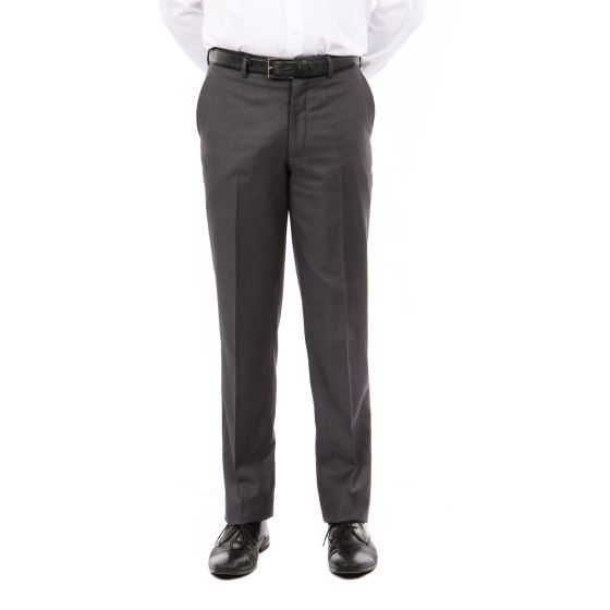 Tazio Men's Flat Front Pants - Solid Ultra Slim