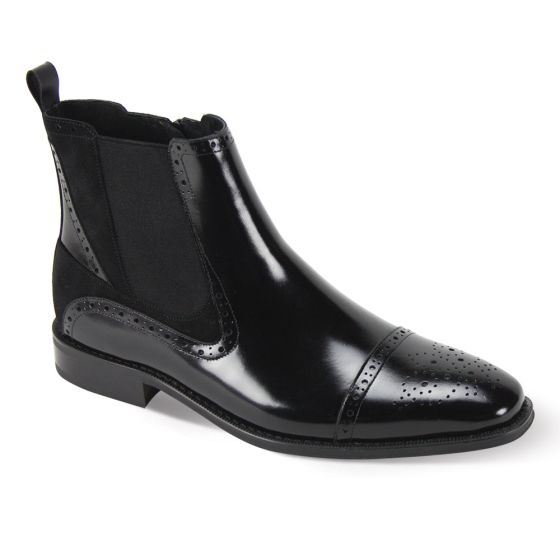 Giovanni Men's Fashion Chelsea Boot - Smooth Leather Feel