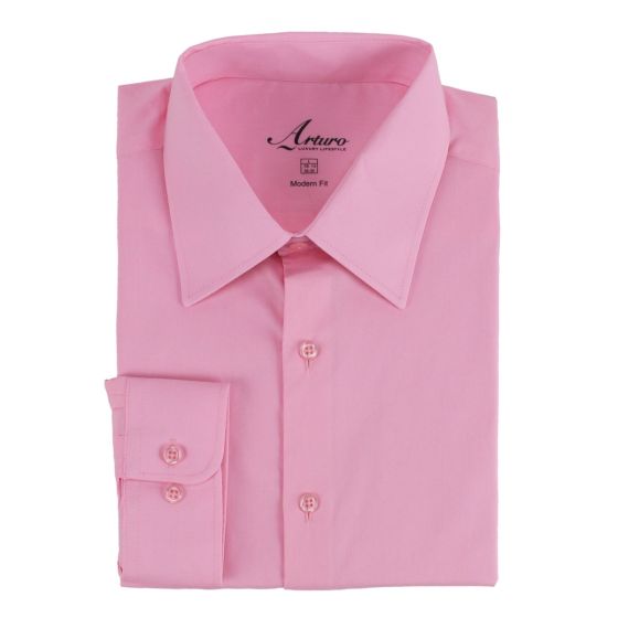 Arturo Men's Modern Fit Dress Shirt - Luxury Lifestyle Collection