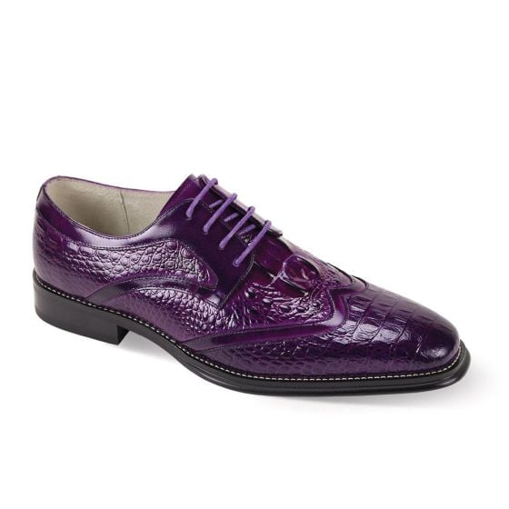 CCO Men's Outlet Leather Dress Shoe - Alligator Pattern