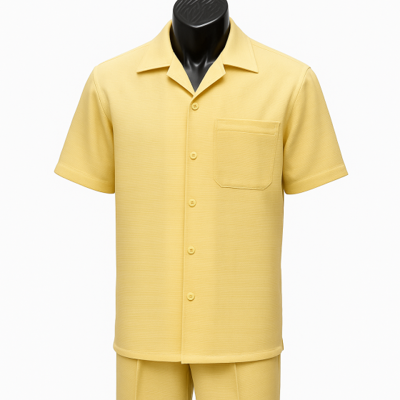 CCO Men's Outlet 2 Piece Walking Suit - Detailed Pic Stitching