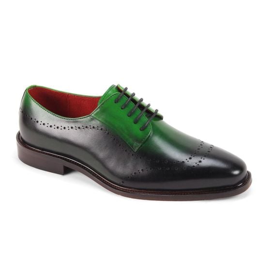 Emerald Leather Dress Shoe Brogue Style Shoes