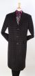 Apollo King Men's Full Length Top Coat - 3 Button Coat