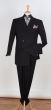 Apollo King Men's 2pc Double Breasted Outlet Suit - Wide Peak Lapel