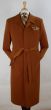 John Knight Men's Outlet Full Length Length Top Coat - Hidden Buttons