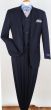Apollo King Men's 3 Piece Executive Outlet Suit - Pleated Pants