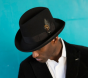 Black Homburg Hat Wool Felt Hats for Men Godfather Hats