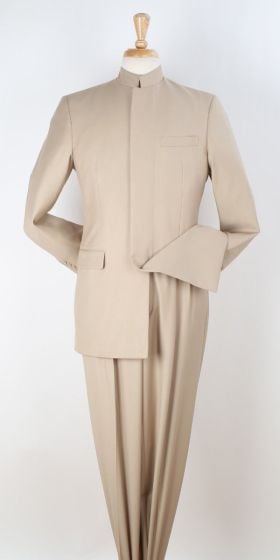 CCO Men's Outlet 2 Piece Nehru Style Suit - Discounted Nehru Suit