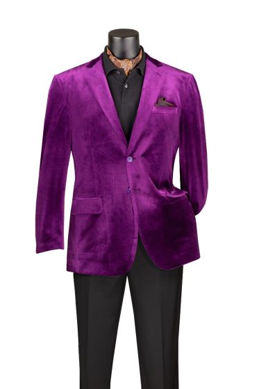 Vinci Men's Sport Coat - Complete Velvet